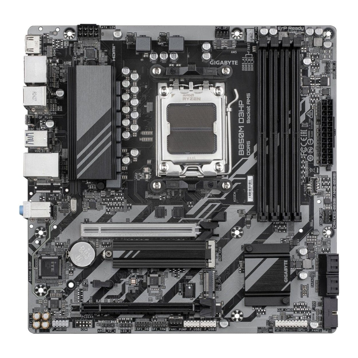 Gigabyte B850M D3HP Intel LGA 1851 Micro-ATX Motherboard