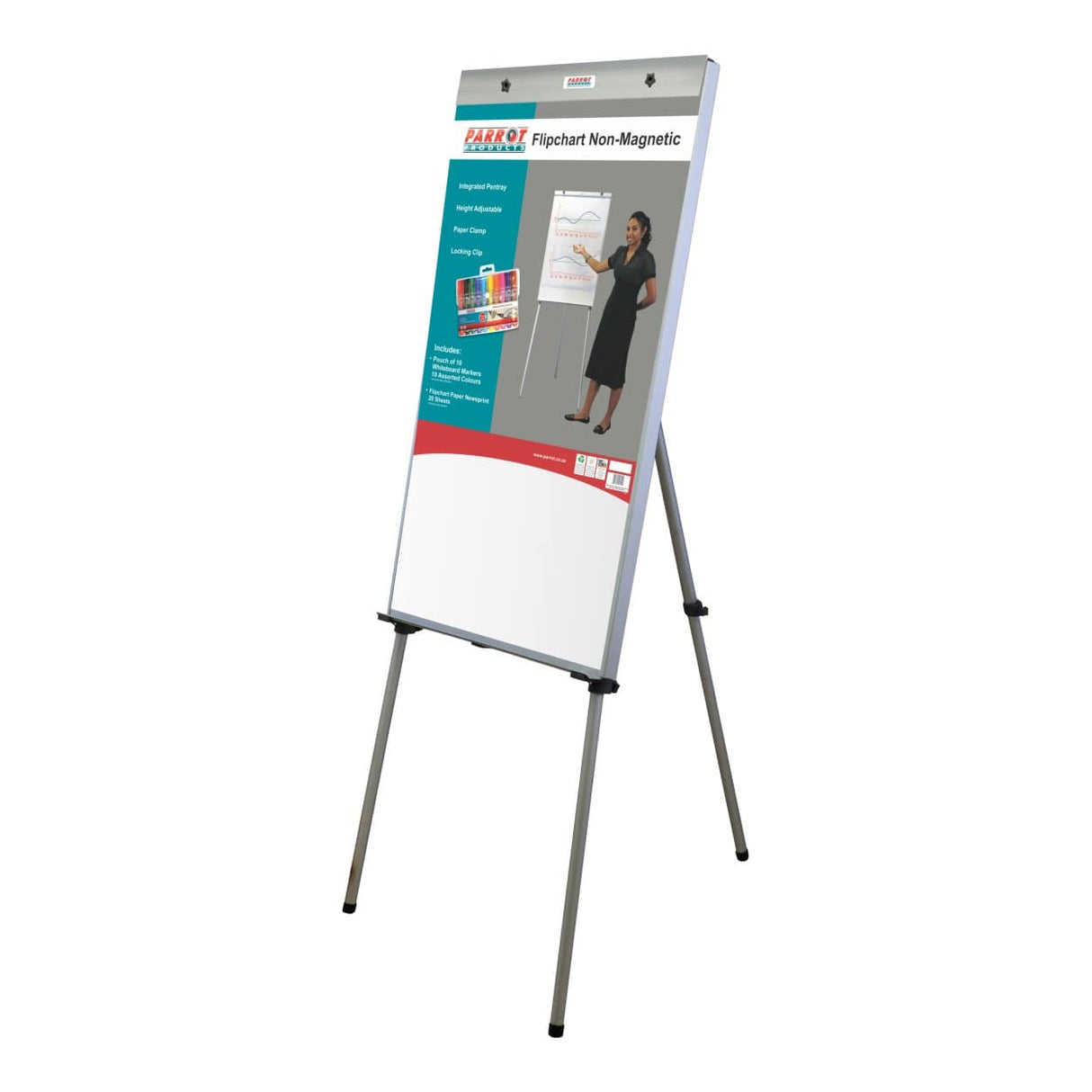 Parrot Flipchart Non-Magnetic Standard 1000x640mm BD9131A