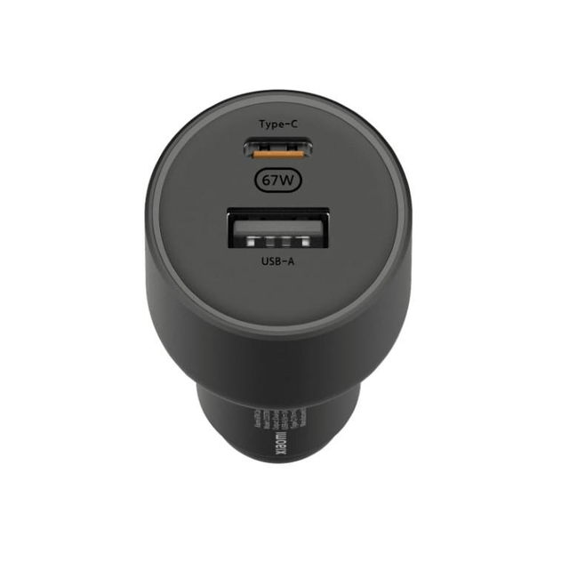 Xiaomi 67W Type-C and Type-A Car Charger BHR6814GL