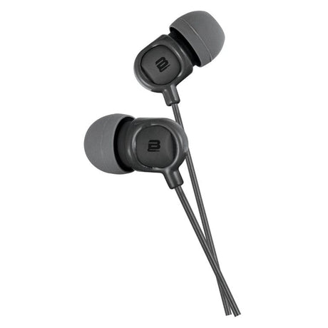 Bounce Jive Series In-Ear Earphones with Microphone Black BO-1002-BK