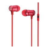 Bounce Beat Series In-Ear Earphones with Microphone Red BO-1006-RD