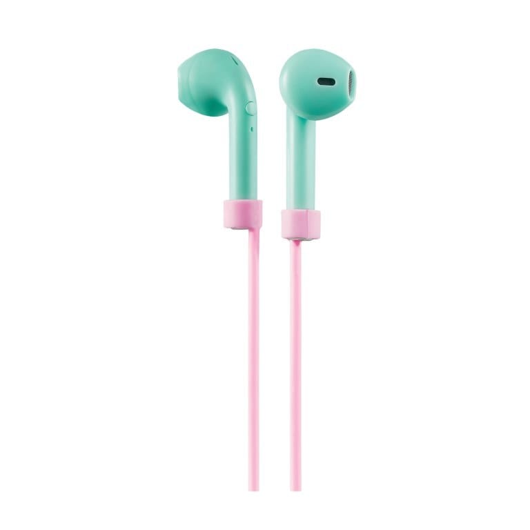 Bounce Buds Series TWS In-Ear Earphones Green-Pink BO-1119-GRPK