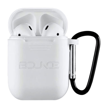 Bounce Buds Series True Wireless Earphones with Silicone Accessories - White BO-1119-WT