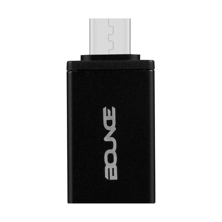 Bounce Adapt Series Micro USB OTG Adapter BO-20012-BK