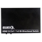 Ellies 3-port Bi-Directional HDMI Switch BPHDMIS3B