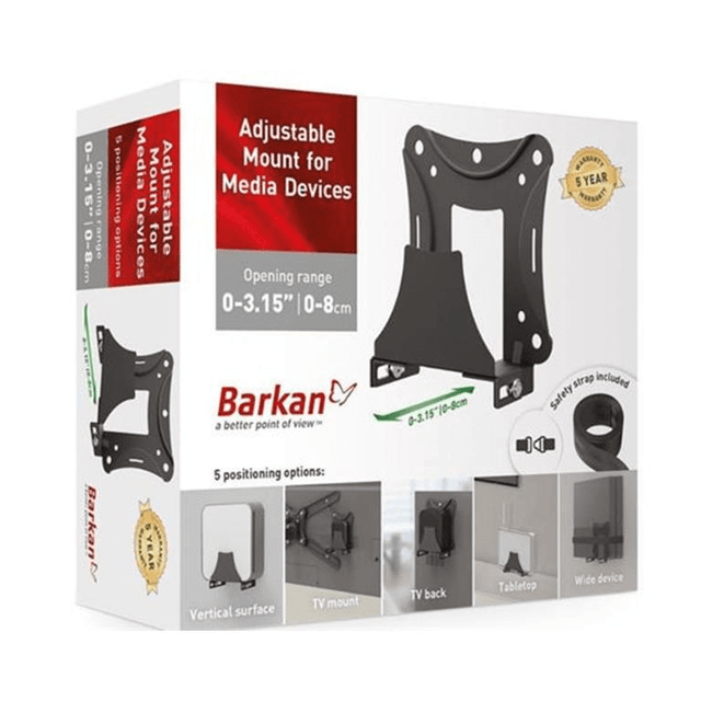 Barkan Adjustable Mount for Media Devices BRABM80