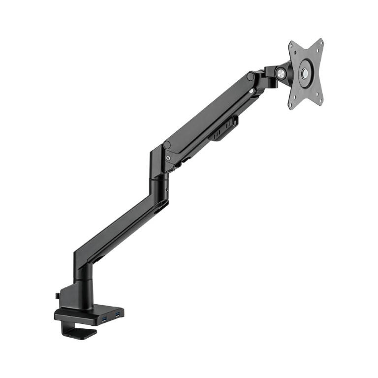 LinkQnet 17 to 32-inch Thin Gas Spring Single Monitor Bracket BRK-LDT62-C012U