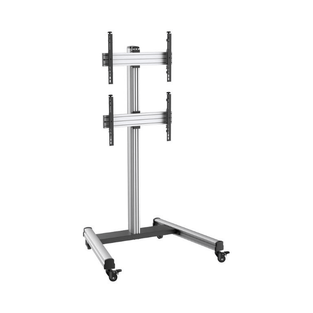 LinkQnet 40 to 65-inch Dual Stacking AV Trolley BRK-LVS02-246FW