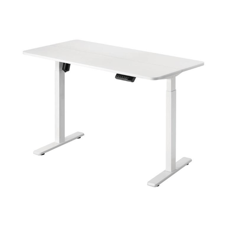 LinkQnet Single-Motor Electric Desk White BRK-S08-22D-WH