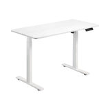 LinkQnet Single-Motor Electric Desk White BRK-S08-22D-WH