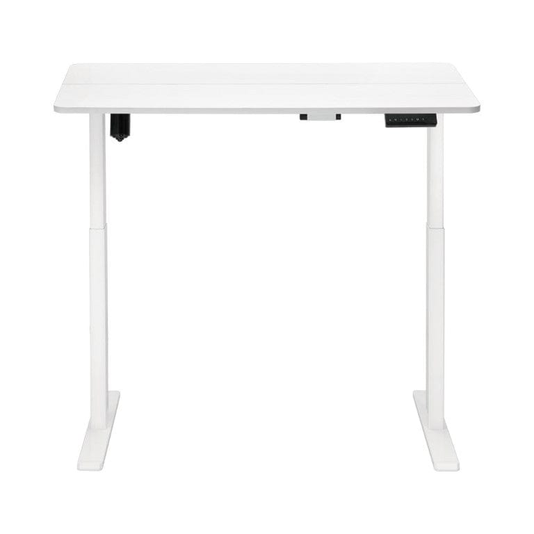 LinkQnet Single-Motor Electric Desk White BRK-S08-22D-WH