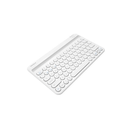 Macally Wireless Bluetooth QWERTY Keyboard - White BTTABKEYBAT