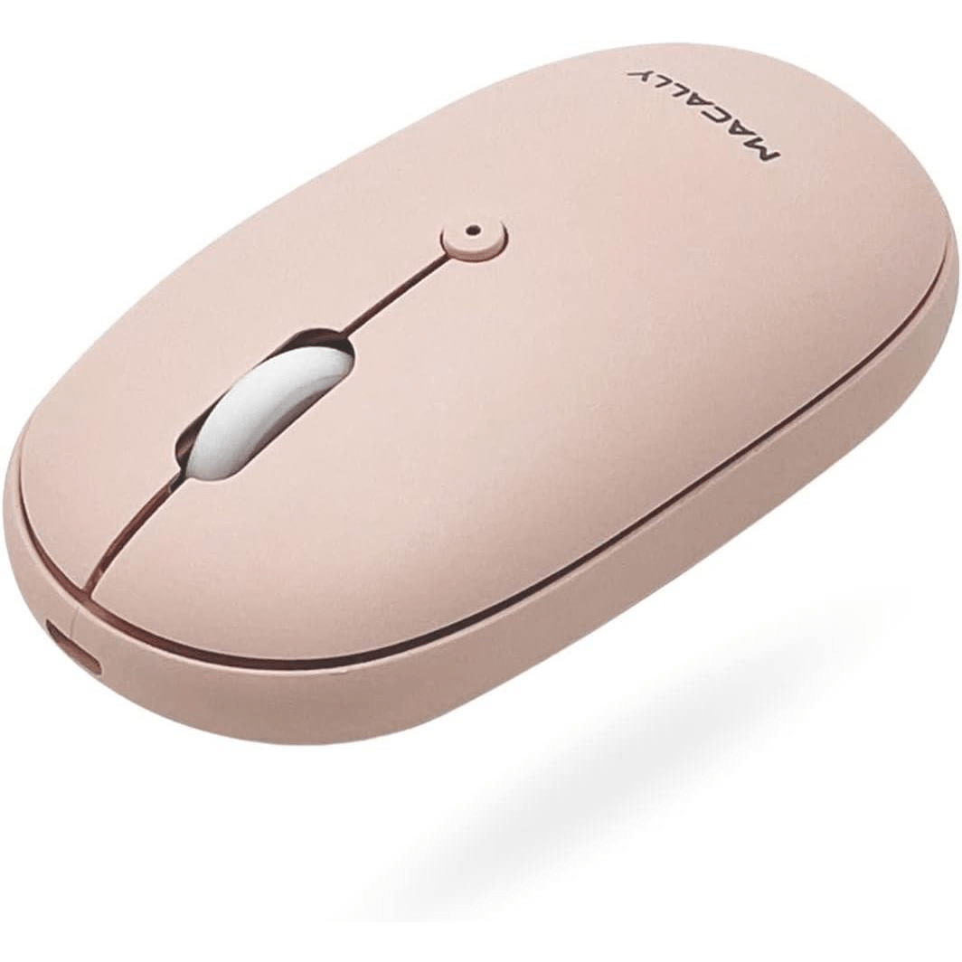 Macally Rechargeable Bluetooth Optical Mouse - Pink BTTOPBATPK