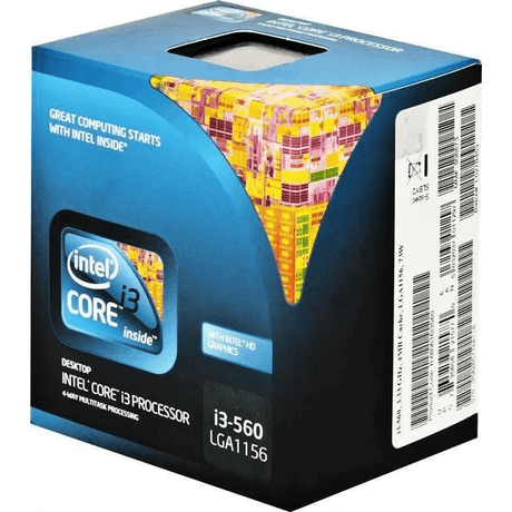 Intel Core i3-560 CPU - Dual Core LGA 1156 3.33GHz Processor BX80616I3560