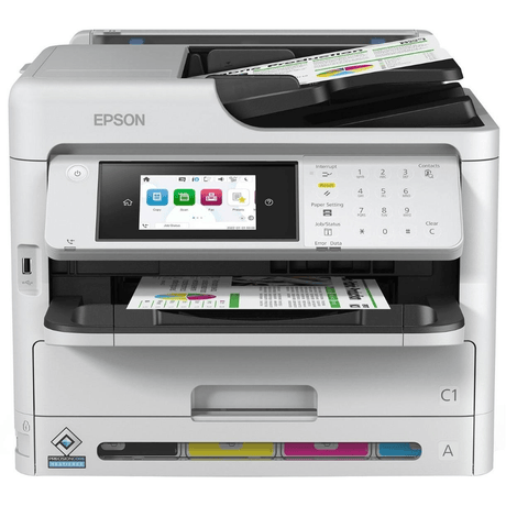 Epson WorkForce Pro WF-C5890DWF A4 Multifunction Colour Inkjet Printer C11CK23402SA