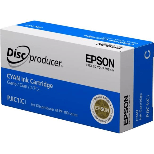 Epson Discproducer PJIC7 Cyan Ink Cartridge Original C13S020688 Single-pack