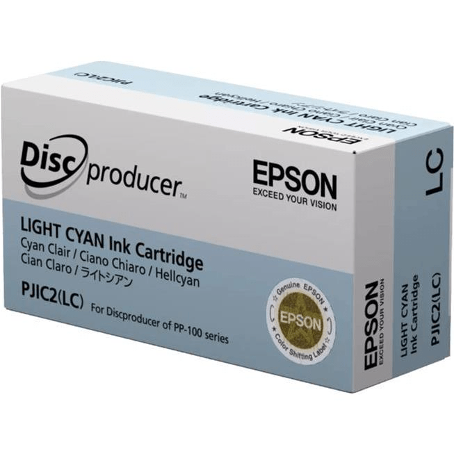 Epson Discproducer PJIC7 Light Cyan Ink Cartridge Original C13S020689 Single-pack