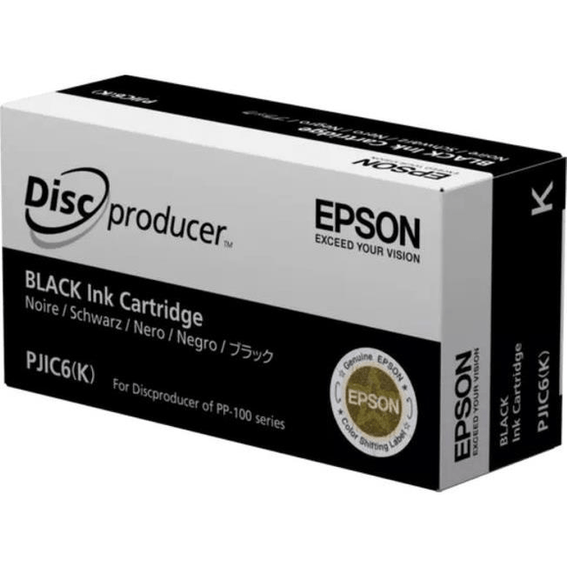 Epson Discproducer PJIC7 Black Ink Cartridge Original C13S020693 Single-pack