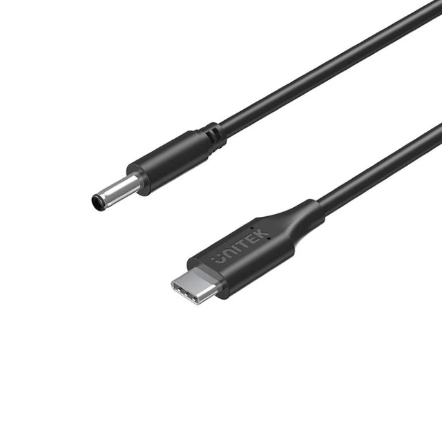 Unitek 65W Type-C to DC Charging Cable 1.8m for Dell Notebooks C14120BK-1.8M