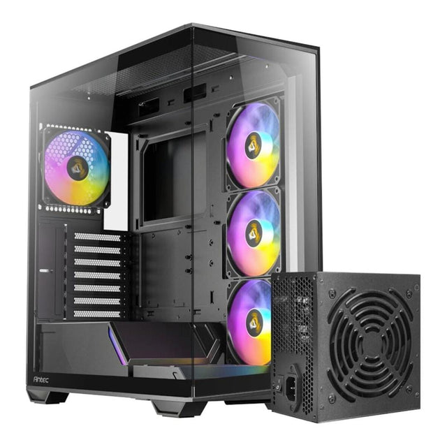 Antec C3 ARGB Gaming Chassis and Atom V750 Power Supply Veteran Combo C3-750W-VETERAN-COMBO