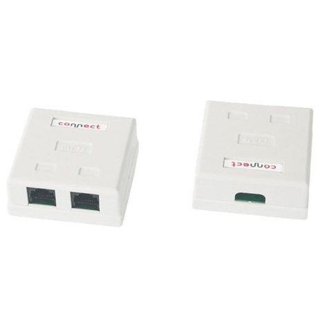 Connect C5ESFB2 Surface Mount CAT5e Box