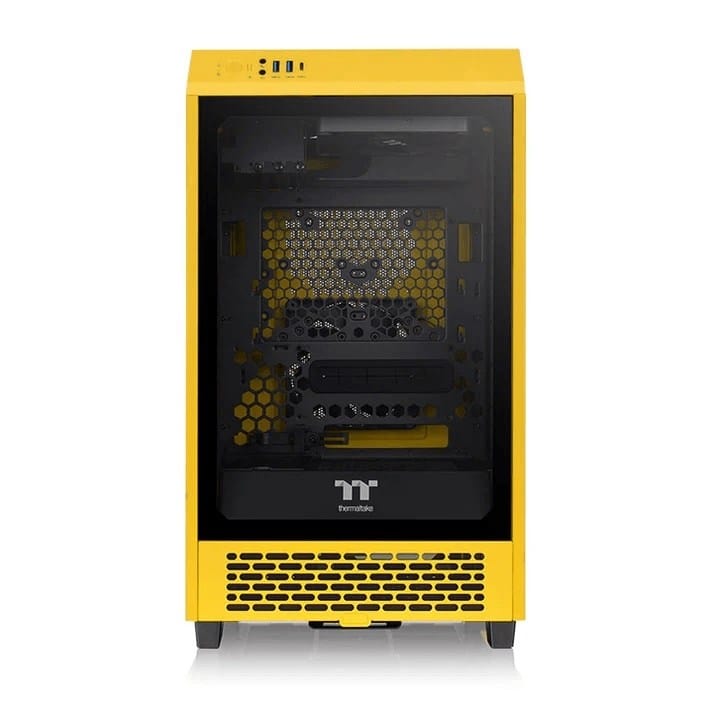 Thermaltake 200 Mini Chassis PC Case Bumblebee CA-1X9-00S4WN-00