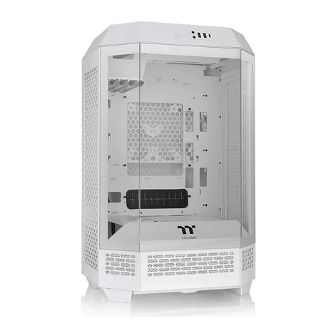 Thermaltake 300 Micro Chassis PC Case Snow CA-1Y4-00S6WN-00