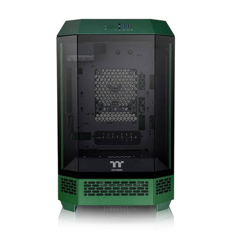 Thermaltake Tower 300 Micro Chassis PC Case Green CA-1Y4-00SCWN-00