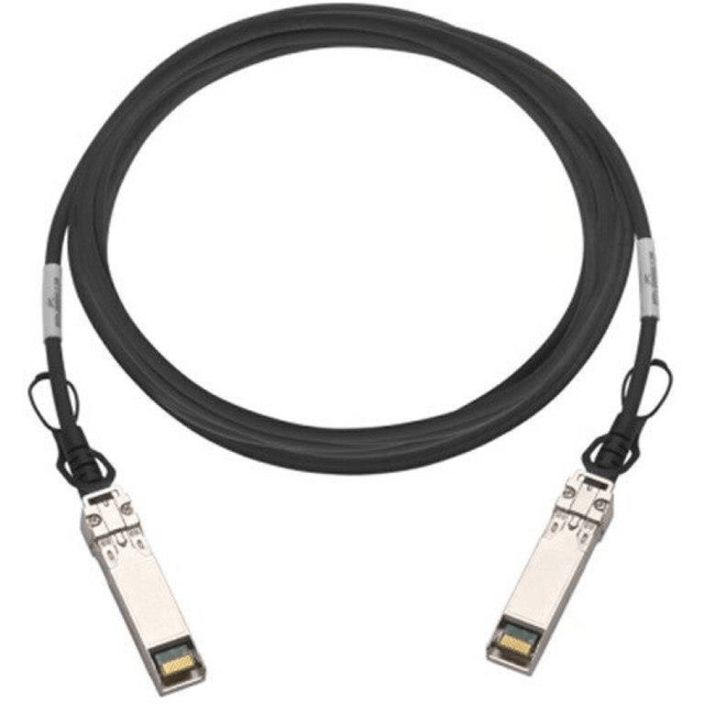 QNAP QSFP28 Fibre Optic Cable 3m Black CAB-DAC30M-SFP28