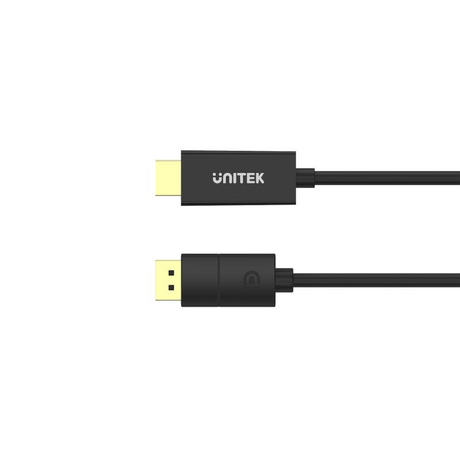 Unitek 1.8m DisplayPort to HDMI 2.0 4K Cable CAB-DP1.2-HDMI-1.8M