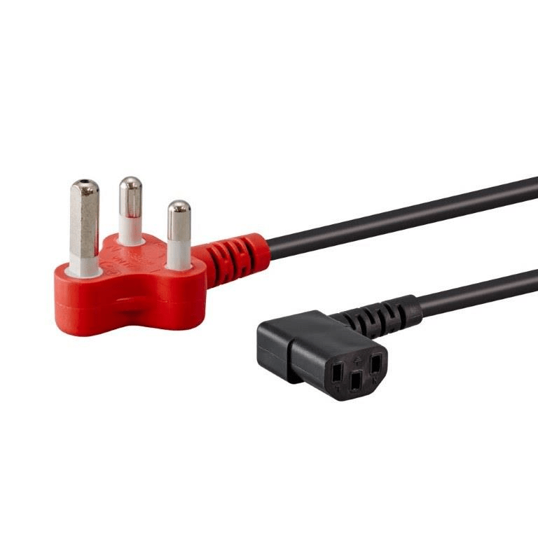 LinkQnet Right Angled IEC to Dedicated Power Cable 1.8m CAB-PWR-1H-DR-1.8M