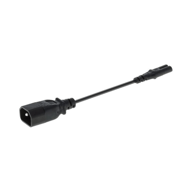 LinkQnet IEC C14 to Figure 8 Power Cable 15cm CAB-PWR-MIEC-FIG8