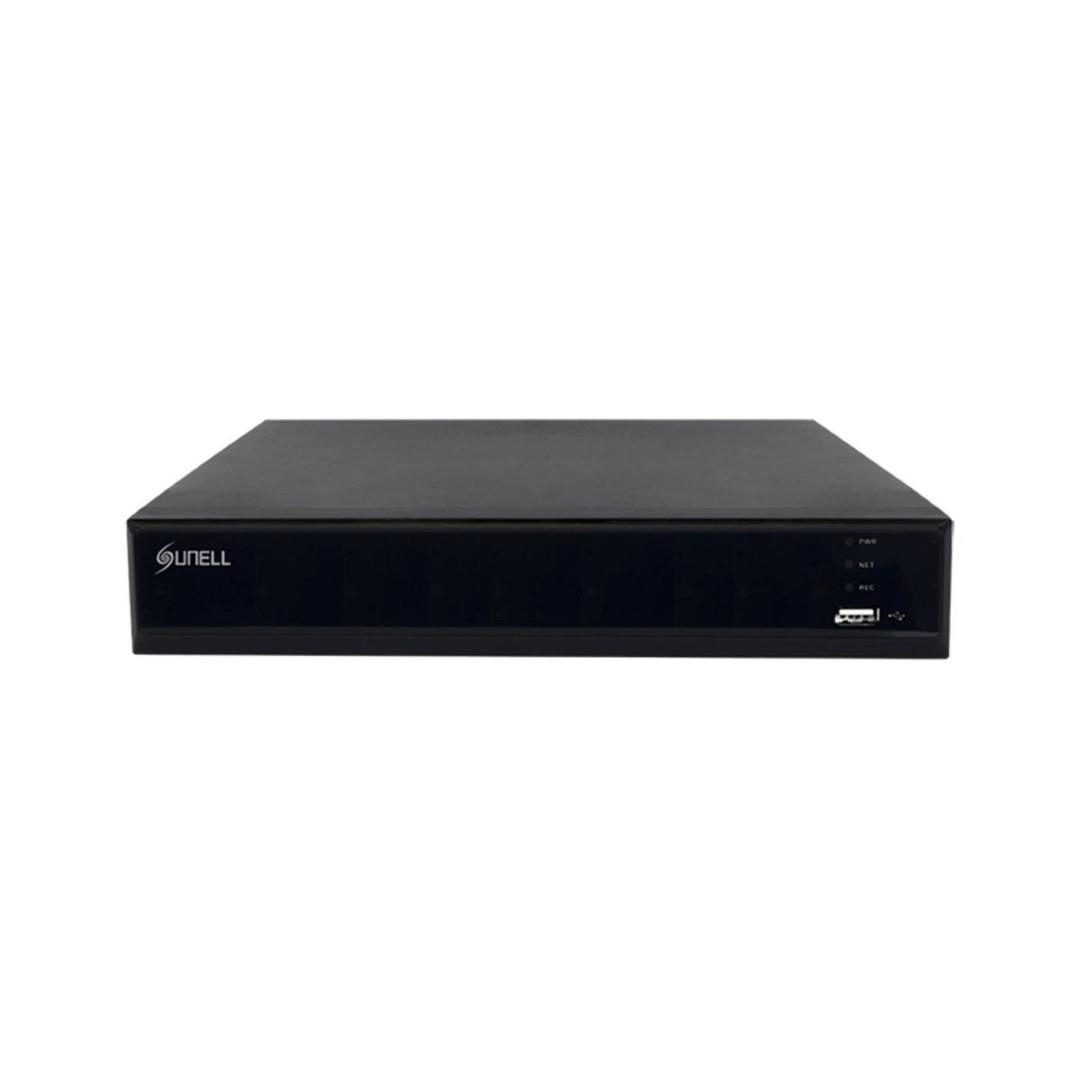 Sunell NVR 8-Channel 1 Bay 1x LAN 8x PoE H.265 CAM-NVR2608E1-P8J