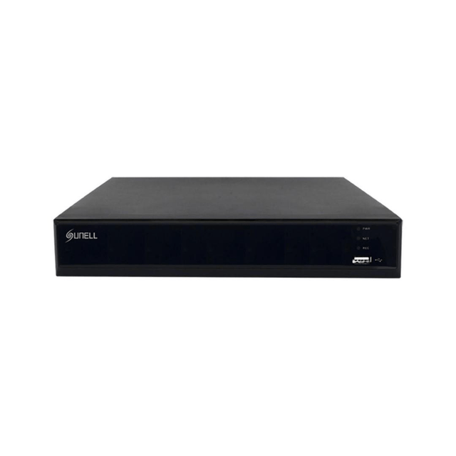 Sunell NVR 8-Channel 1 Bay 1x LAN 8x PoE H.265 CAM-NVR2608E1-P8J