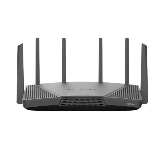 Synology RT6600AX Wi-Fi 6 Wireless Router - Tri-band 2.4GHz/5GHz/5GHz Gigabit Ethernet CAS-NASBOX-RT6600AX