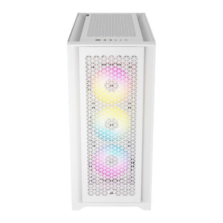 Corsair 5000D RGB Steel ATX Gaming PC Case White CC-9011243-WW