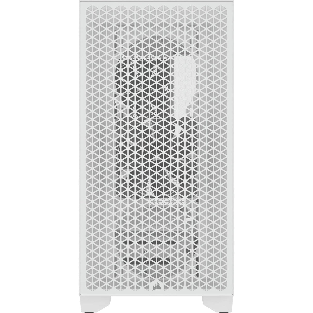 Corsair 3000D AirFlow Clear ATX Mid Tower PC Case - White CC-9011252-WW