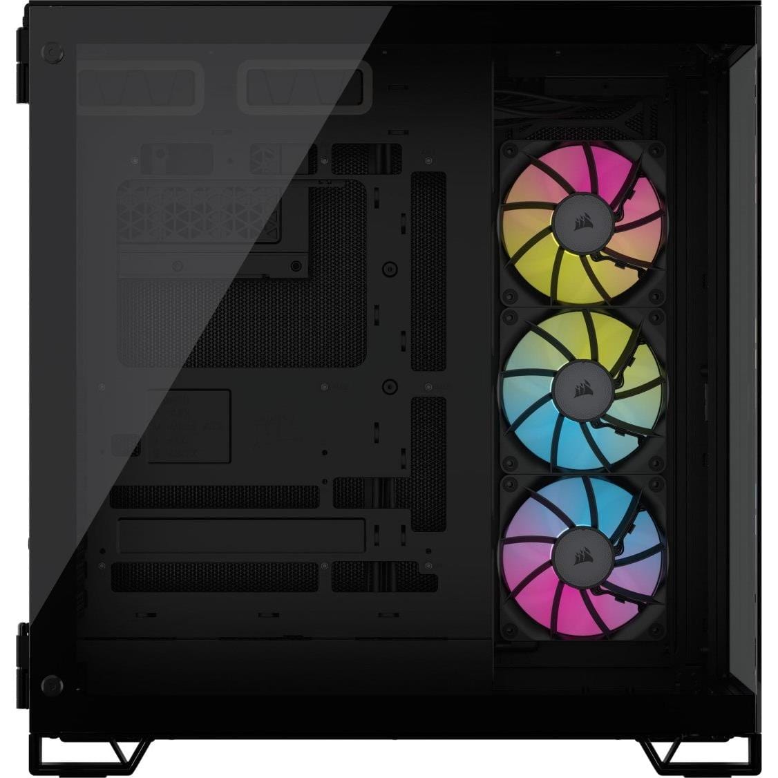 Corsair iCUE Link 6500X RGB Tempered Glass Steel ATX Mid-Tower Gaming PC Case - Black CC-9011269-WW