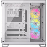 Corsair iCUE Link 6500X RGB Tempered Glass Steel ATX Mid-Tower Gaming PC Case - White CC-9011270-WW