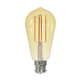 Connex Smart WiFi 5W LED Amber Filament Vintage Bayonet Warm White Bulb CC-L2001-6