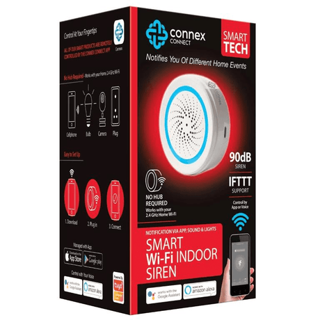 Connex Smart WiFi Indoor Siren Alarm CC-S1002