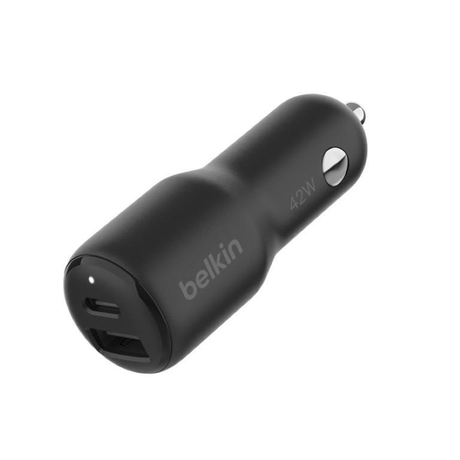 Belkin CCB005BTBK BoostCharge 42W 2-port Car Charger