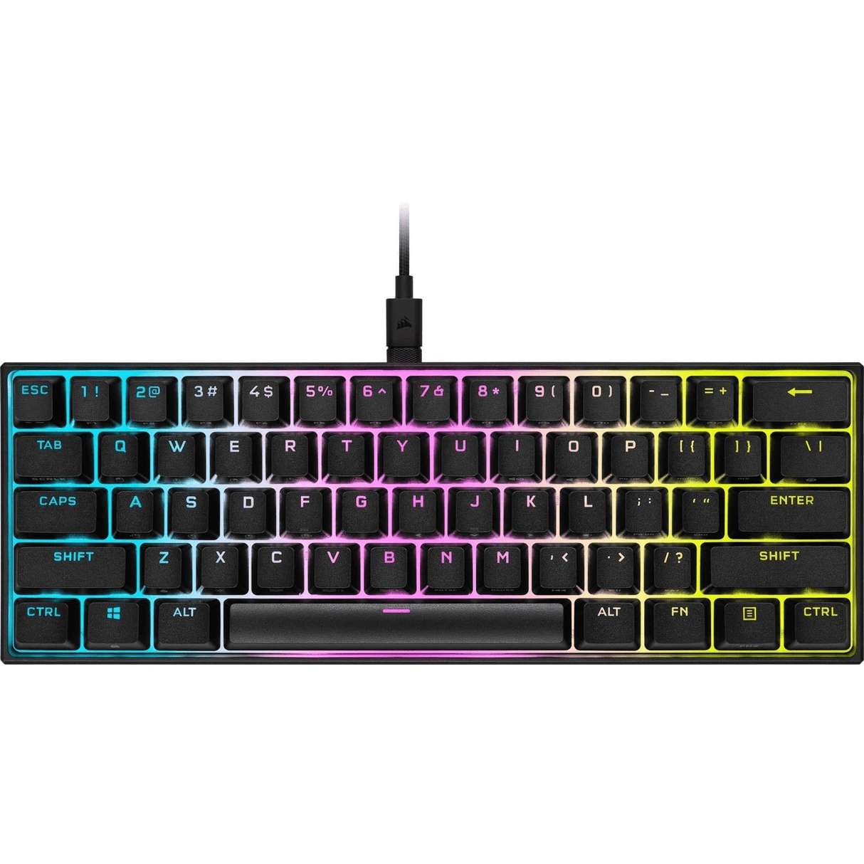 Corsair K65 RGB Mini 60 Mechanical Cherry MX Speed Gaming Keyboard CH-9194014-NA