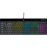 Corsair K55 RGB Pro Lite RGB Rubber Dome USB Wired Gaming Keyboard CH-9226065-NA