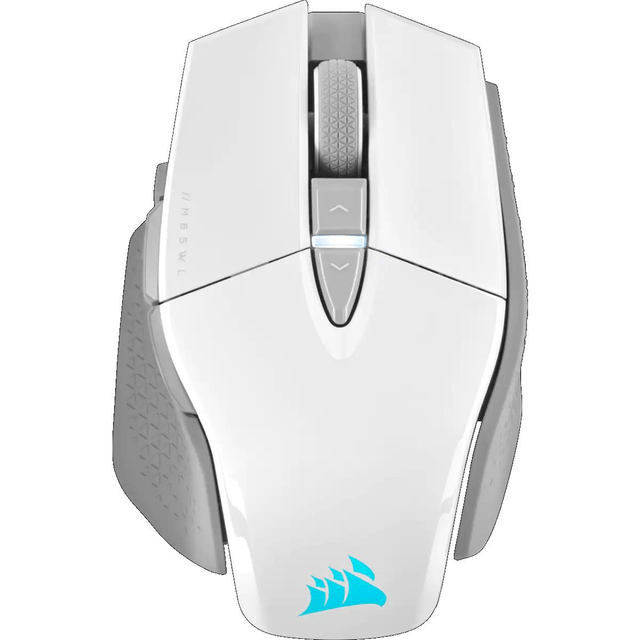 Corsair M65 RGB Ultra Wireless Tunable FPS Gaming Mouse White