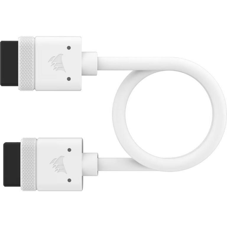 Corsair iCUE 200mm with Straight Connectors Link Cable White 2-pack CL-9011128-WW