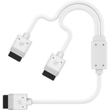 Corsair iCUE 600mm Y-Cable with Straight Connectors White Link Cable CL-9011132-WW