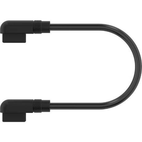 Corsair iCUE 135mm with Slim 90° Connectors Link Cable Black 2-pack CL-9011133-WW