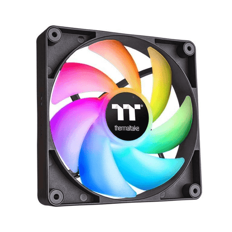 Thermaltake TT CT140 ARGB Sync PC Case Fan Black 2-pack CL-F150-PL14SW-A