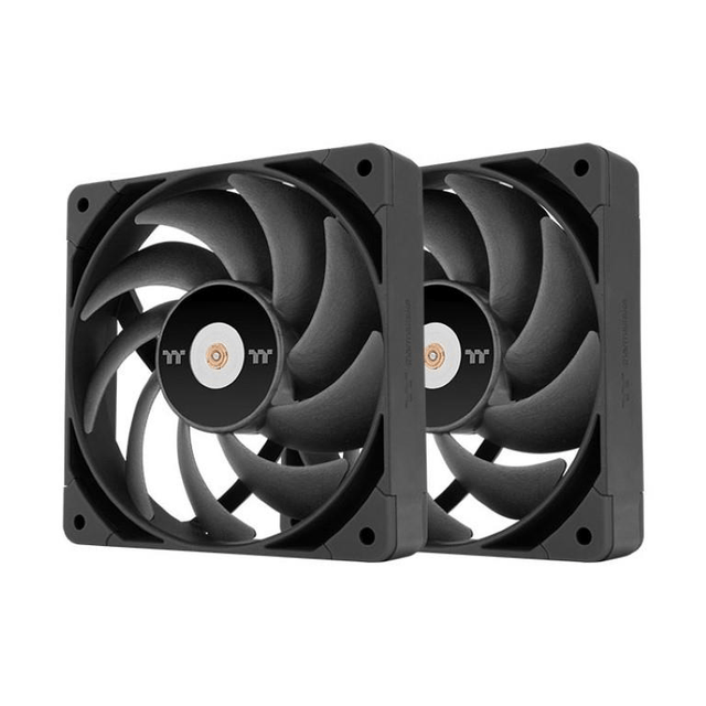 Thermaltake TOUGHFAN 12 Pro PC Case Fan 120mm Black 2-pack CL-F159-PL12BL-A